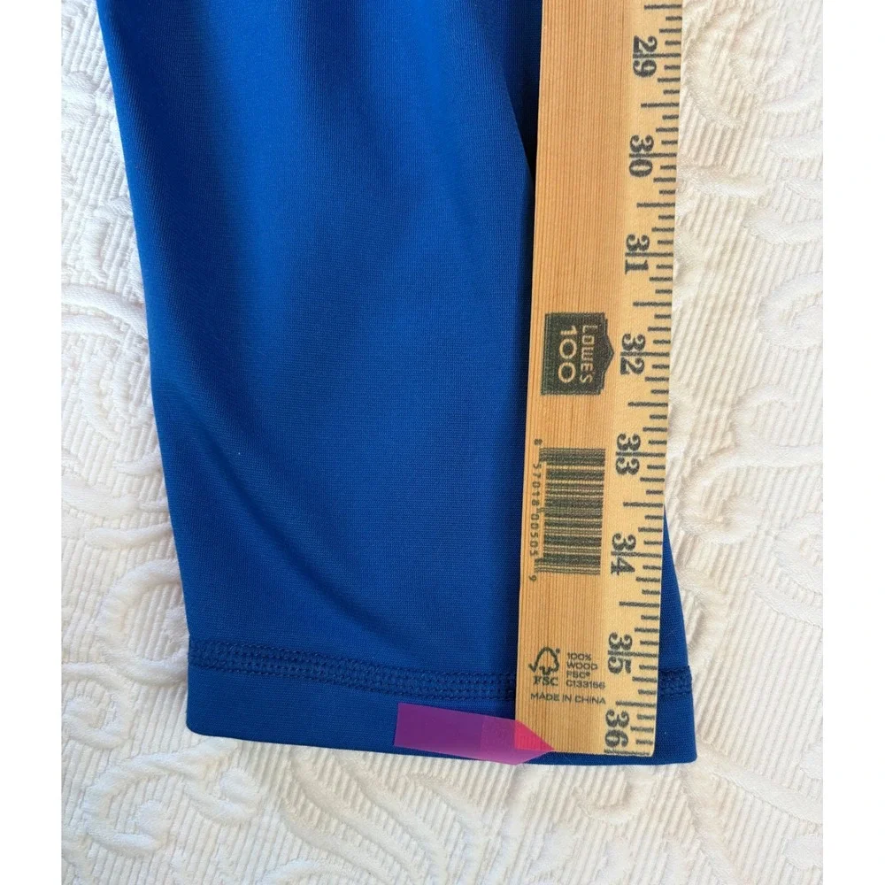 The North Face Tech Mens Blue 1/4 Zip Pullover IDEAL Logo Active Top Size XXL